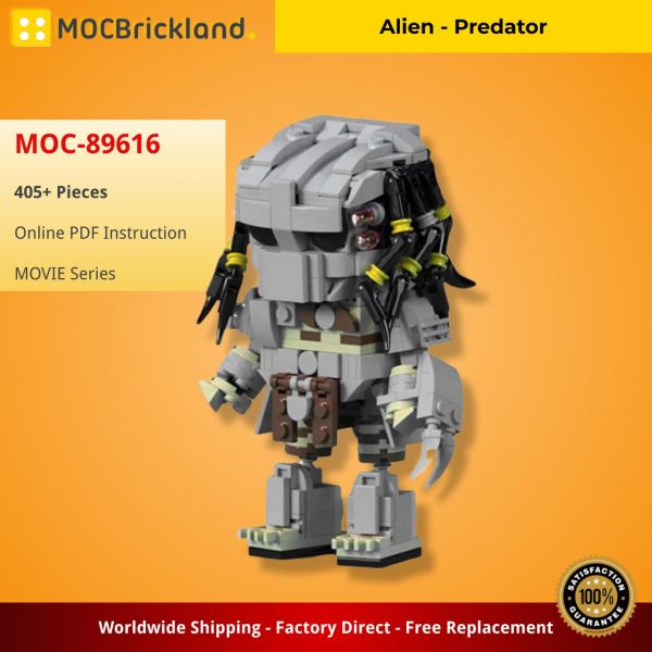 MOCBRICKLAND MOC 89616 Alien Predator