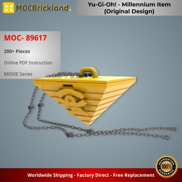 MOCBRICKLAND MOC 89617 Yu Gi Oh Millennium Item Original Design