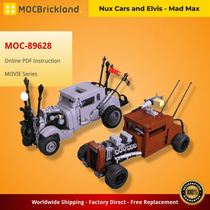 MOVIE MOC-89628 Nux Cars and Elvis - Mad Max MOCBRICKLAND