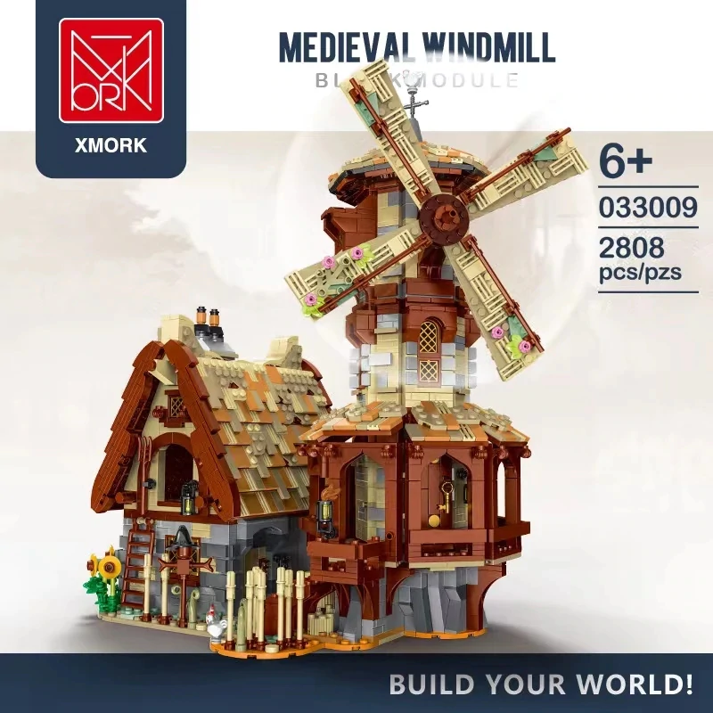 MODULAR BUILDING Mork 033009 Medieval Windmill