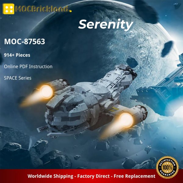 SPACE MOC 87563 Serenity MOCBRICKLAND 2