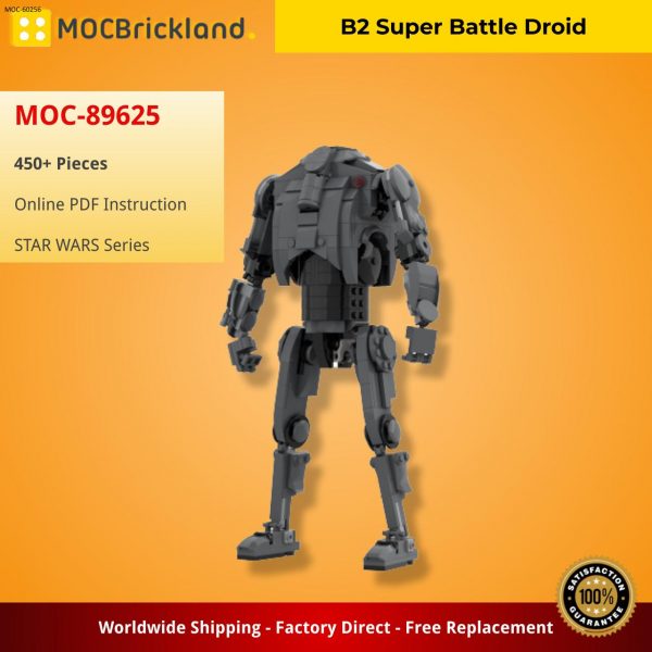 STAR WARS MOC 89625 B2 Super Battle Droid MOCBRICKLAND 2