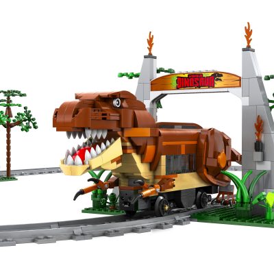 CaDa C59003 Jurassic TYrannosaurus Railcar Dinosaur Electric Train 5