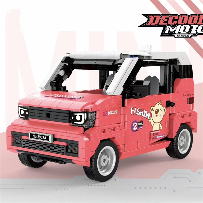 Technic DECOOL 3903A Red Mini Remote Control Car