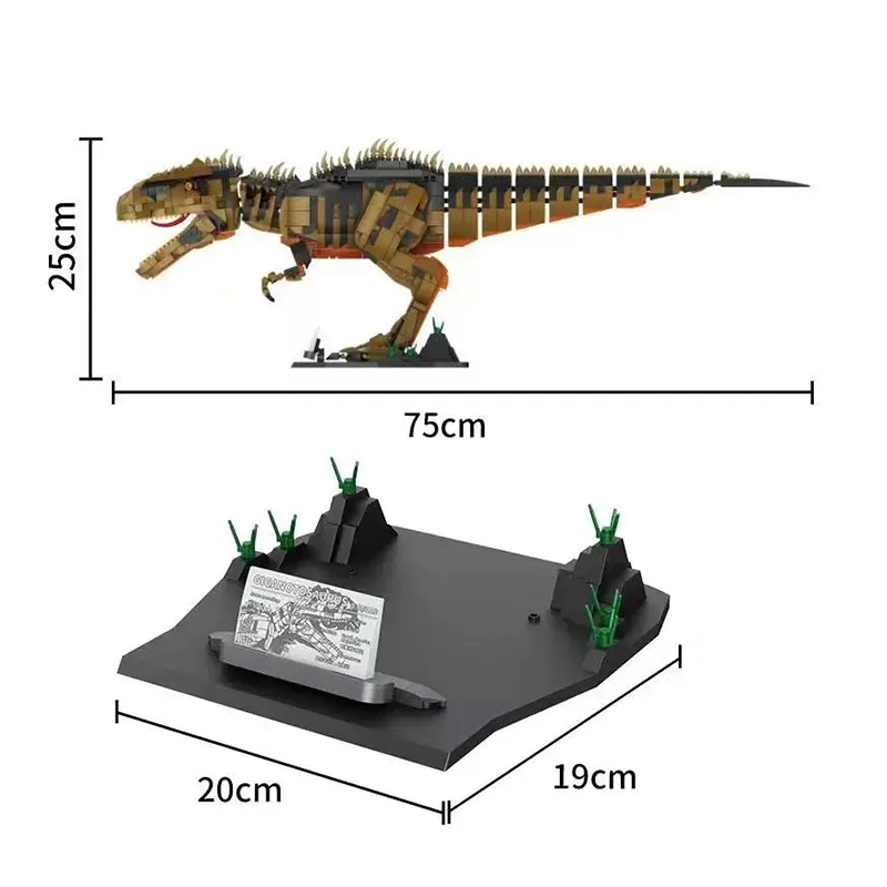 Creator Forange Block FC6209 Giganotosaurus