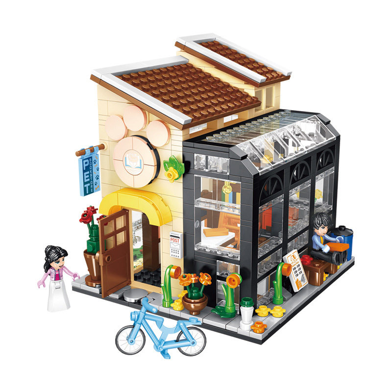 Modular Building Forange FC8503 Dream Cottage Pet Book Shop