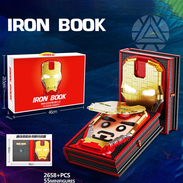 MK 696 Super Heros Iron Book 1