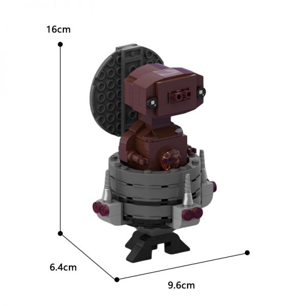 MOCBRICKLAND MOC 109650 E.T. Includes spaceship 4