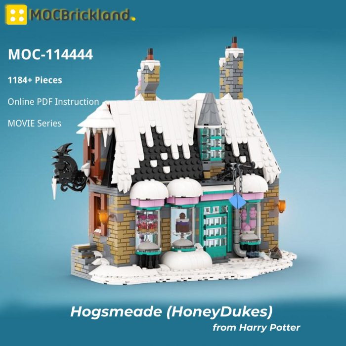 Movie MOC-114444 Hogsmeade (HoneyDukes) from Harry Potter MOCBRICKLAND