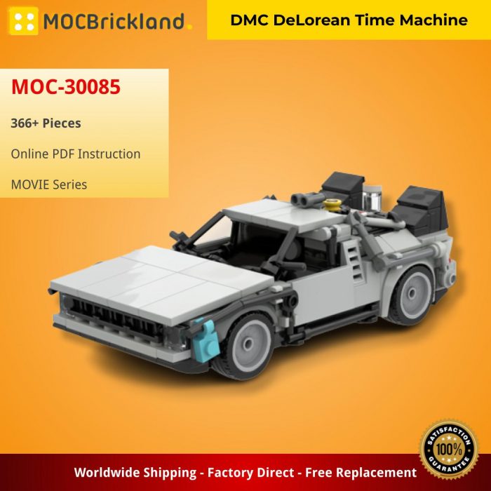 Movie MOC-30085 DMC DeLorean Time Machine MOCBRICKLAND