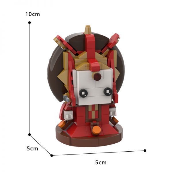 MOCBRICKLAND MOC 74774 Queen Amidala BrickHeadz 4