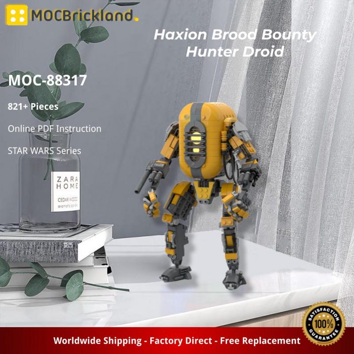 Star Wars MOC-88317 Haxion Brood Bounty Hunter Droid MOCBRICKLAND