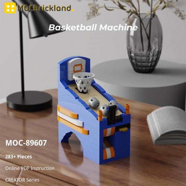 MOCBRICKLAND MOC 89607 Basketball Machine