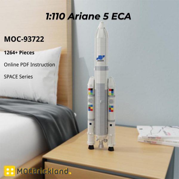 MOCBRICKLAND MOC 93722 1110 Ariane 5 ECA