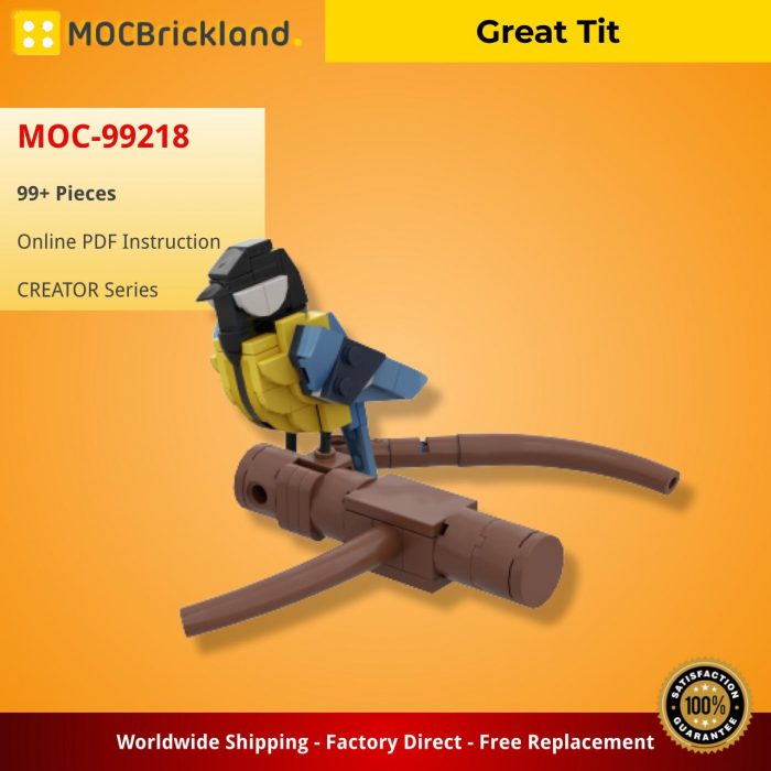 Creator MOC-99218 Great Tit MOCBRICKLAND