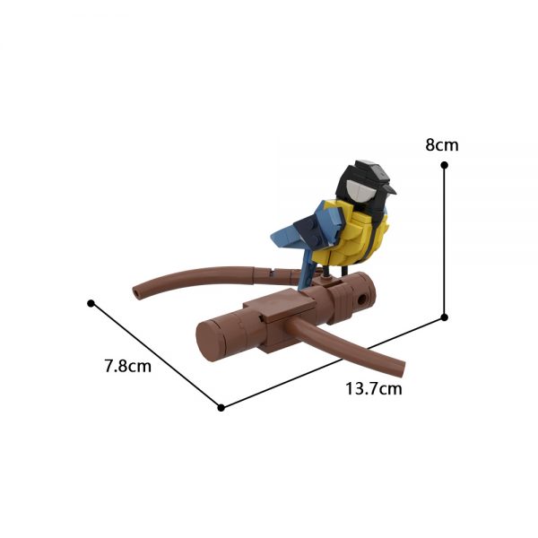 MOCBRICKLAND MOC 99218 Great Tit 4