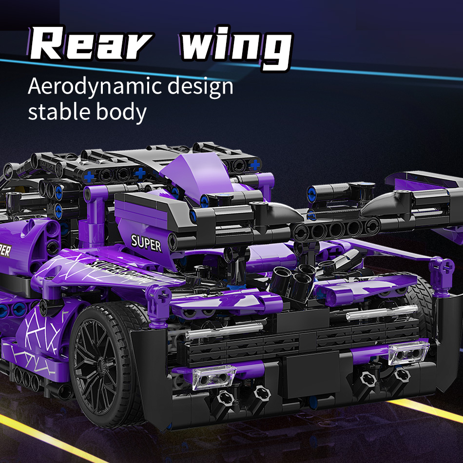 Technic MOYU MY88314 1:14 Purple Race Car