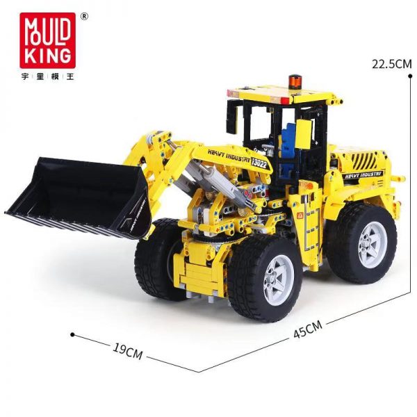 Mould King 13122S RC BULLDOZER 2