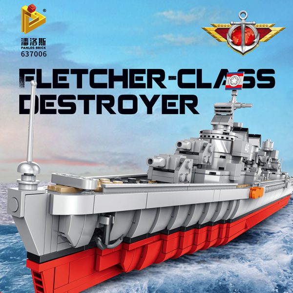 PANLOS 637006 Fletcher Class Destroyer 1