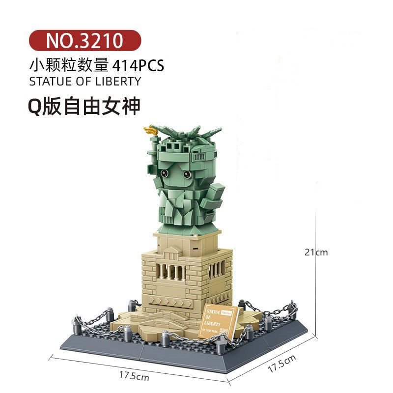 Creator WANGE 3210 Mini Statue of Liberty