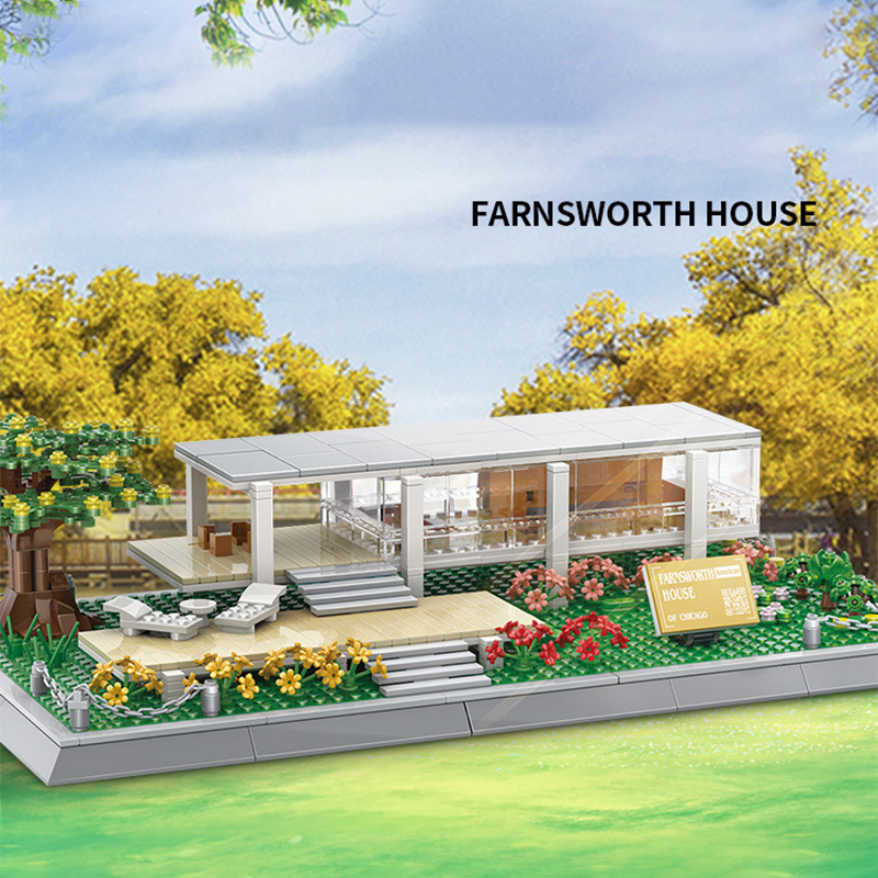 Modular Building WANGE 5233 Farnsworth House
