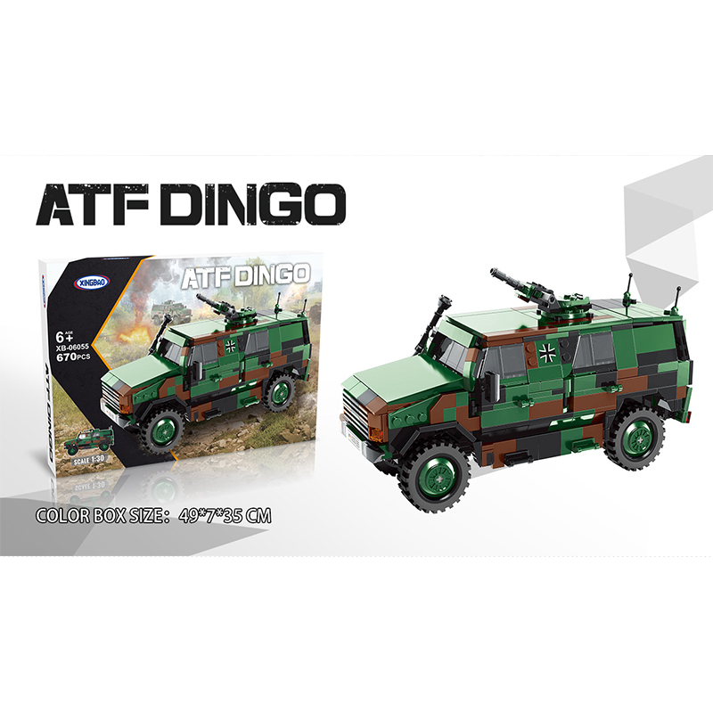 Military XINGBAO 06055 1:30 ATF DINGO Car