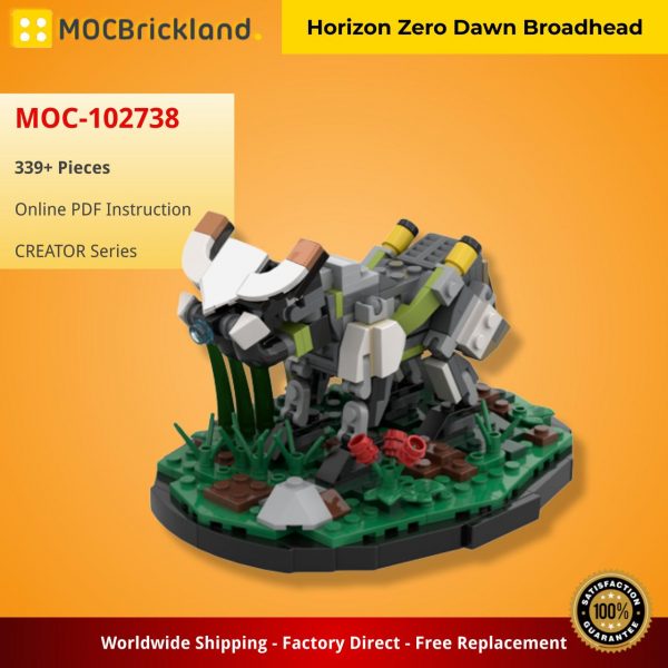 MOCBRICKLAND MOC 102738 Horizon Zero Dawn Broadhead 2