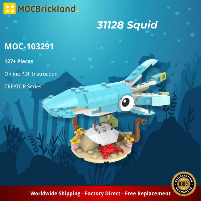 Creator MOC-103291 31128 Squid MOCBRICKLAND