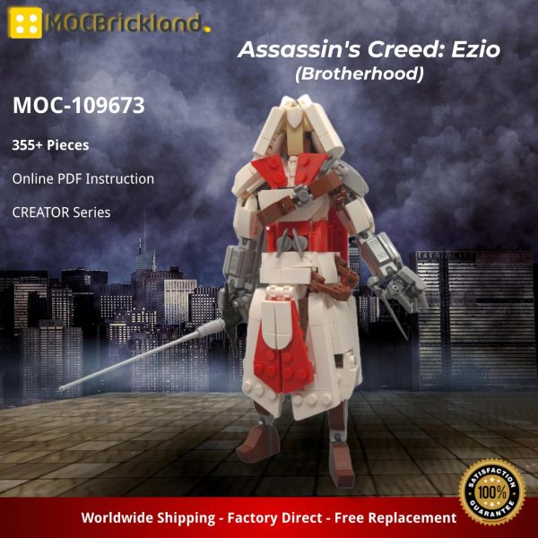 MOCBRICKLAND MOC 109673 Assassins Creed Ezio Brotherhood 2