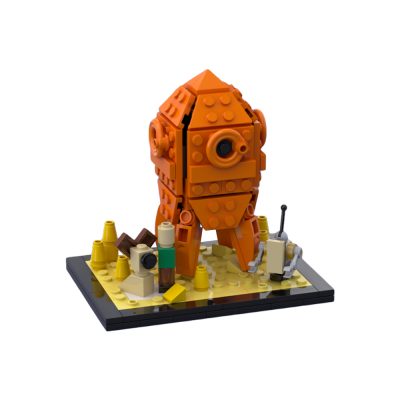 MOCBRICKLAND MOC 111293 Wallace and Gromit Micro Vignette 1
