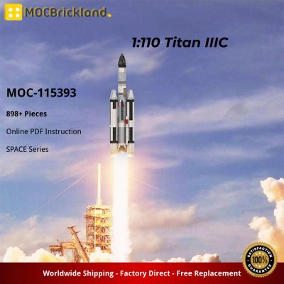 MOCBRICKLAND MOC 115393 1110 Titan IIIC