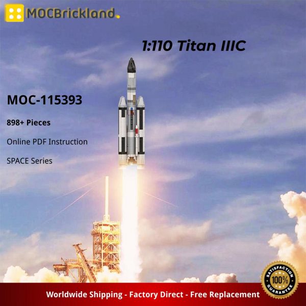 MOCBRICKLAND MOC 115393 1110 Titan IIIC