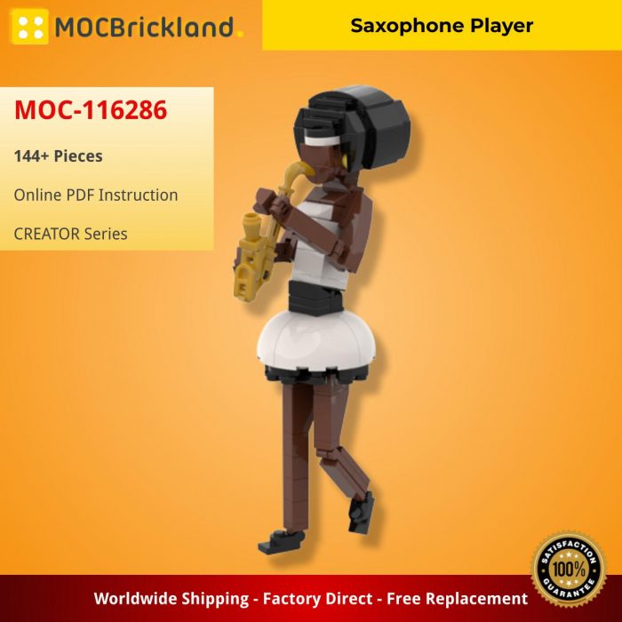 Creator MOC-116286 Saxophone Player MOCBRICKLAND