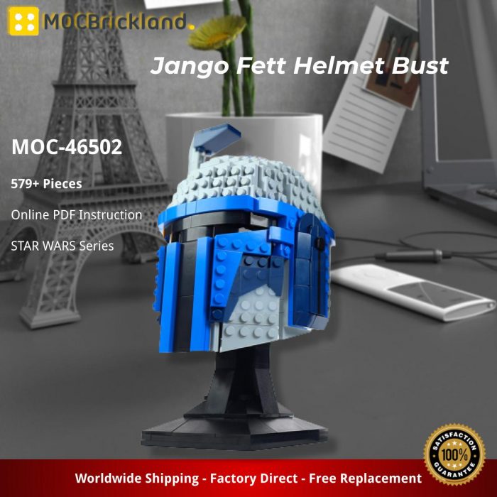 Star Wars MOC-46502 Jango Fett Helmet Bust MOCBRICKLAND