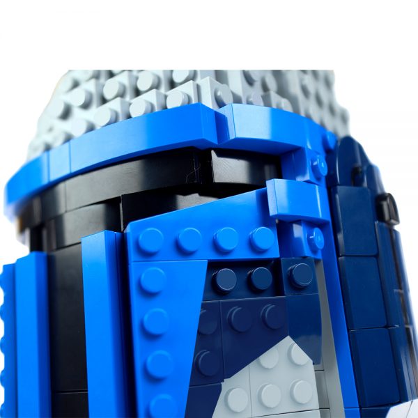 MOCBRICKLAND MOC 46502 Jango Fett Helmet Bust 4