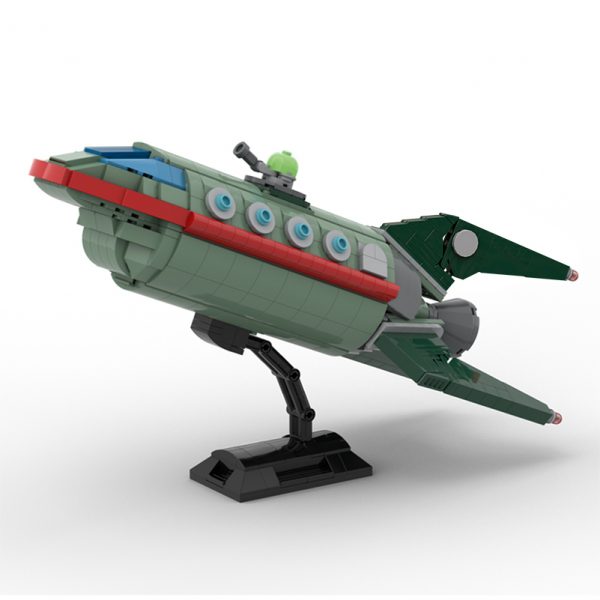 MOCBRICKLAND MOC 82707 Planet Express Ship 2