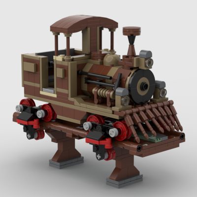 MOCBRICKLAND MOC 89590 Runaway Mine Train Scorpion Express 3