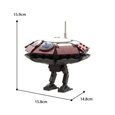 MOCBRICKLAND MOC 89595 Lola from Obi Wan Kenobi 8