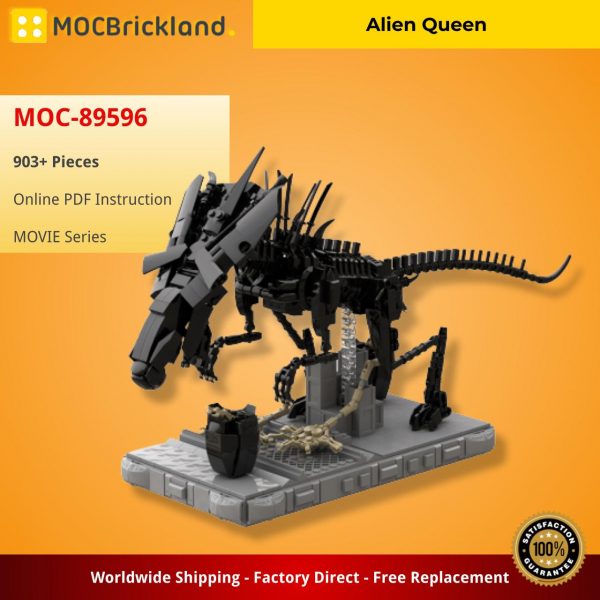 MOCBRICKLAND MOC 89596 Alien Queen 2