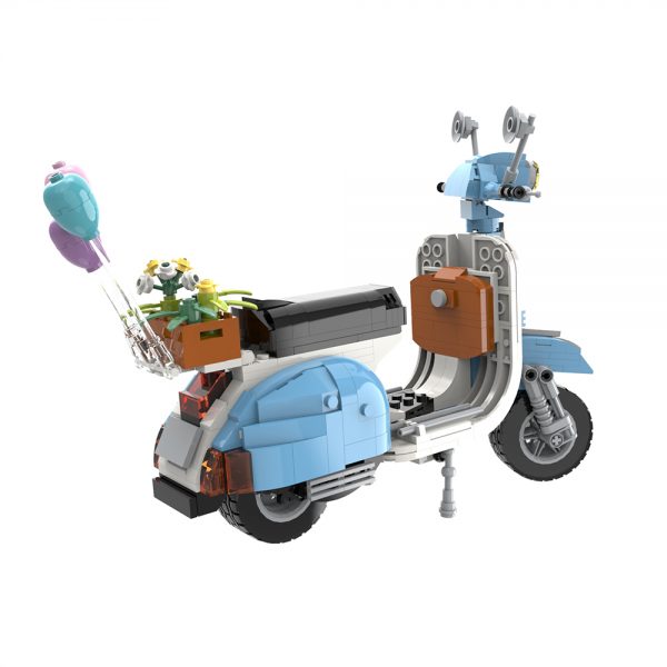 MOCBRICKLAND MOC 89598 Scooter 1