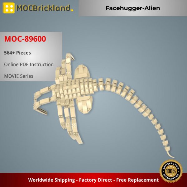 MOCBRICKLAND MOC 89600 Facehugger Alien 2