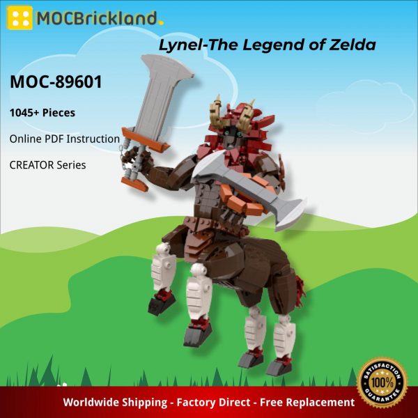 MOCBRICKLAND MOC 89601 Lynel The Legend of Zelda 5