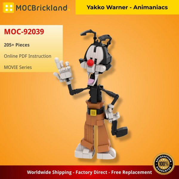 MOCBRICKLAND MOC 92039 Yakko Warner Animaniacs