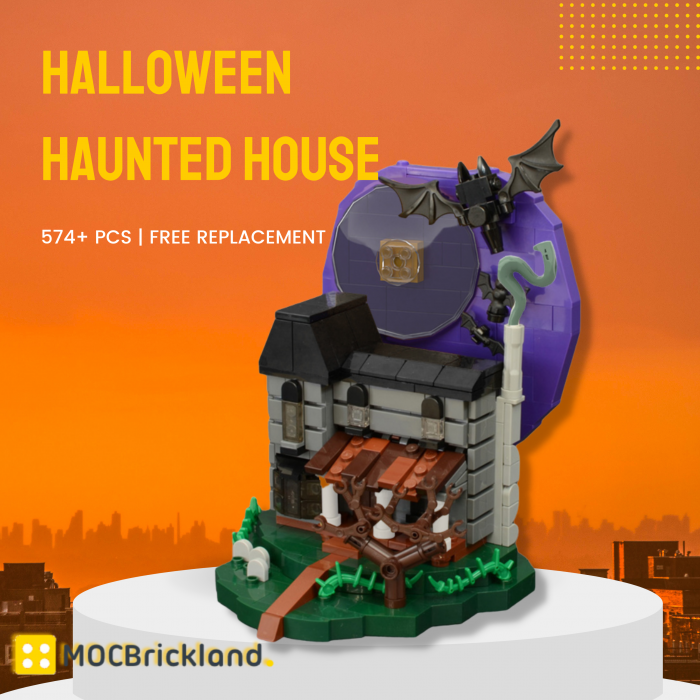 Creator MOC-89533 Halloween Haunted House MOCBRICKLAND