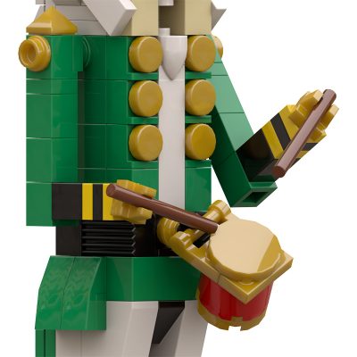 Creator MOC 89587 The Nutcracker and the Mouse King Waist Drum Soldier MOCBRICKLAND 5