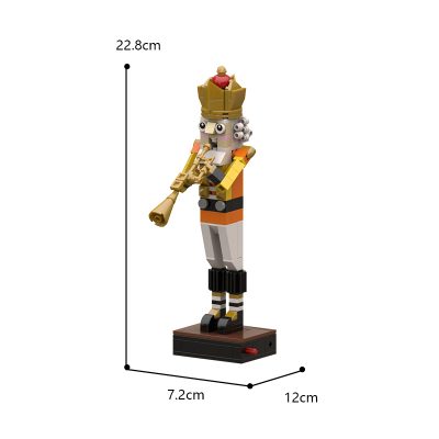 Creator MOC 89588 The Nutcracker and the Mouse King Trumpeter King MOCBRICKLAND 7