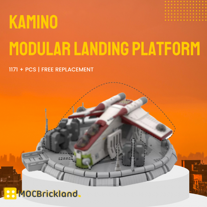 STAR WARS MOC-116074 Kamino Modular Landing Platform MOCBRICKLAND