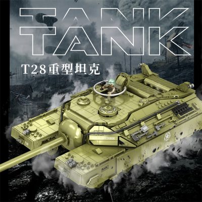 Military PANLOS 628010 T28 Heavy Tank 4