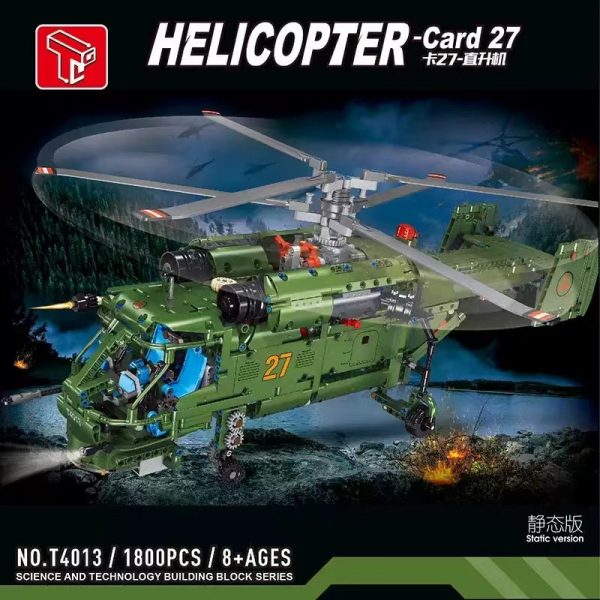 Military TGL T4013 Card 27 Helicopter 1