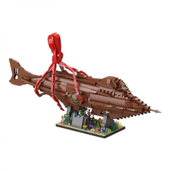 Movie MOC 89583 Twenty Thousand Leagues Under the Sea Nautilus MOCBRICKLAND 3